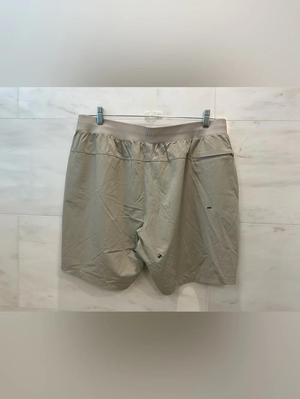 Lululemon License To Train Shorts - 7” - Linerless STONE BEIGE size XXL T55